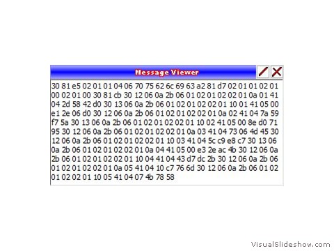 message viewer hex